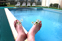 Les beaux jours sont l�